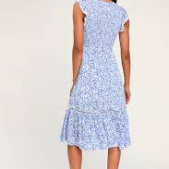 Lost + Wander Pick Me Midi Dress S - Picture 6 of 6